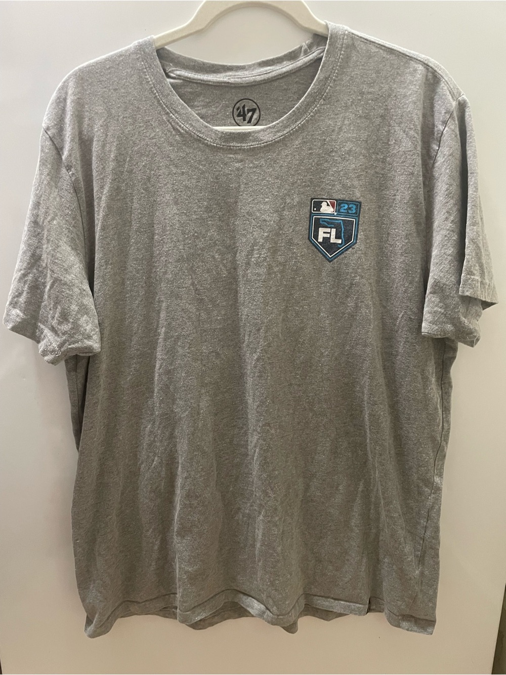 Grapefruit League Shirt Mens XL Gray MLB Baseball '47 23 FL Graphic Tee